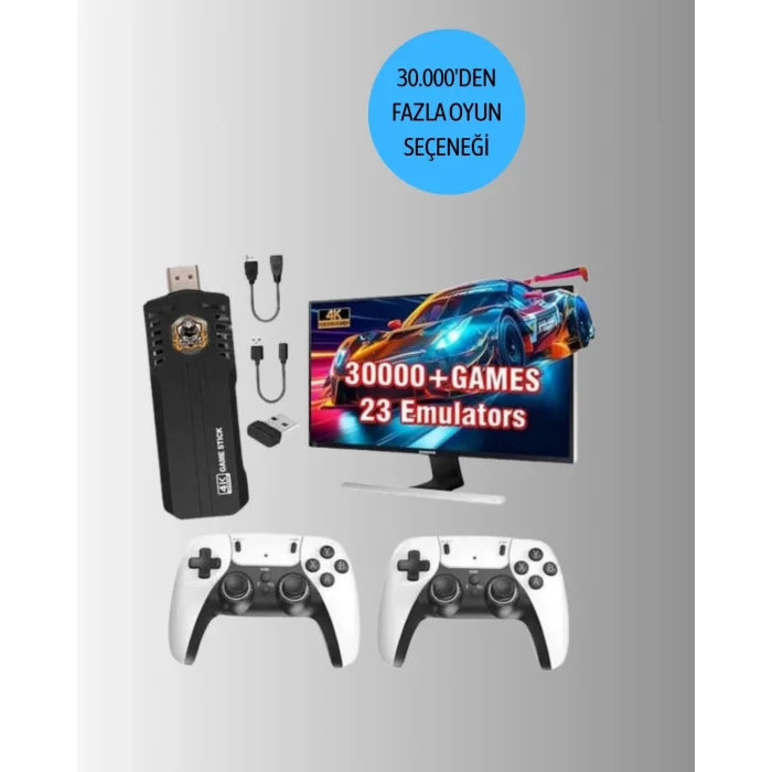 BUĞZ Kablosuz Retro Oyun Konsolu – Geniş Oyun Kütüphanesi ve HD Görüntü ile Sonsuz Eğlence