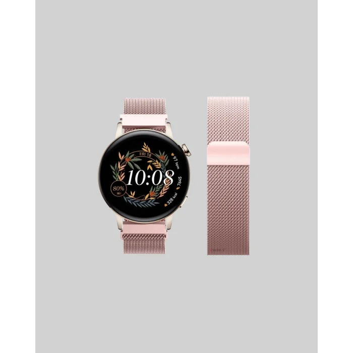 BUĞZ Kablosuz Şarjlı Tam Ekran Akıllı Saat – Türkçe Dil Desteği ve Uzun Pil Ömrü - Lisinya