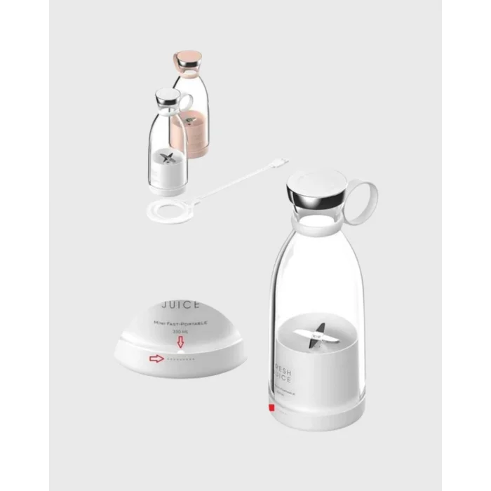 BUĞZ Kablosuz Taşınabilir Mini Blender – USB Şarjlı, 1200mAh