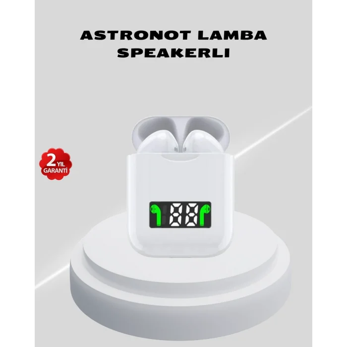 BUĞZ Kablosuz TWS Bluetooth 5.0 Kulaklık – Dokunmatik Kontrol, LED Göstergeli