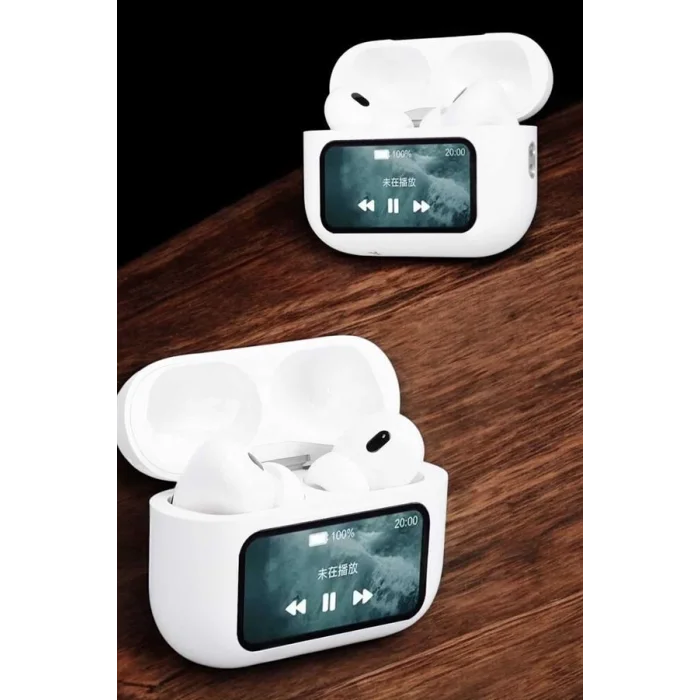 BUĞZ Kablosuz Yeni Nesil Bluetooth Bağlantılı Dokunmatik Ekranlı Kulak İçi Pro - BUĞZ