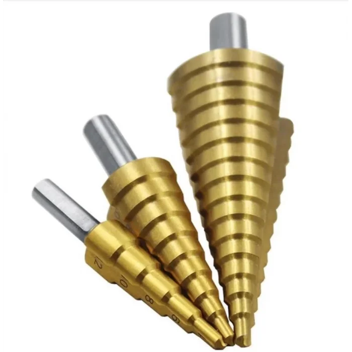  Kademeli Matkap Ucu Sac Delme Seti Paslanmaz Uç Hrd113