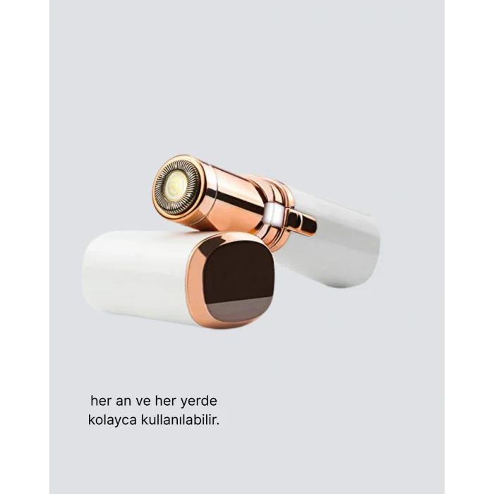 BUĞZ Kadınlar İçin Yüz ve Kaş Epilatörü – Hassas Cilt Dostu, Pil ile Çalışan, Taşınabilir ve Şık Tasarım