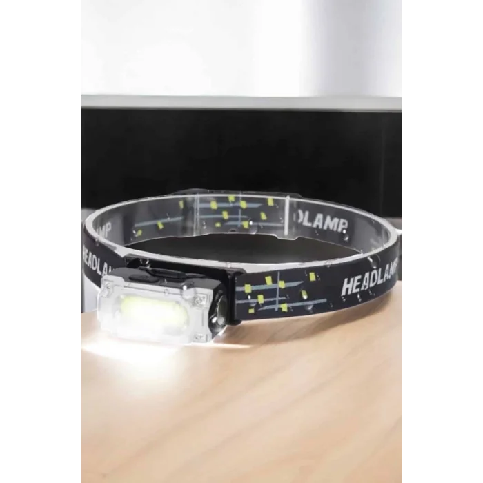 BUĞZ Kafa Lambası El Fenerli Kamp Lambası USB Şarjlı Esnek Lamba - BUĞZ