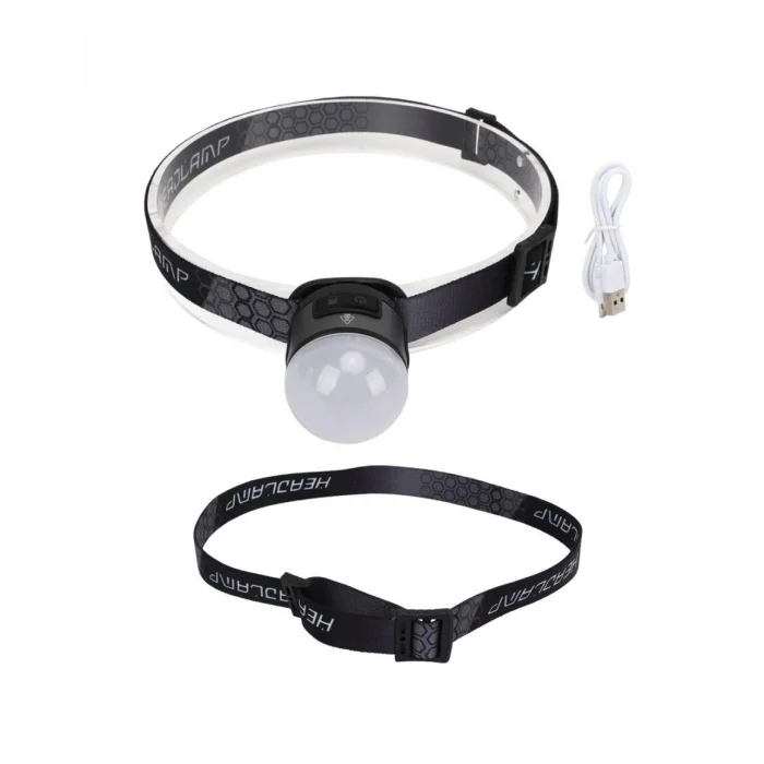 BUĞZ Kafa Lambası Kafa Feneri Şarjlı Profesyonel COB Fener 7 Modlu