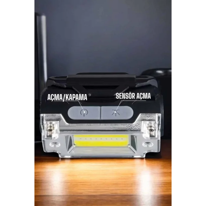  Kafa Lambası Kamp Feneri Balıkçı Feneri Başlıklı Suya Dayanıklı