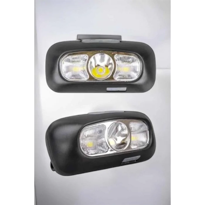 BUĞZ Kafa Lambası Kamp Lambası Led Işık Şarjlı Ayarlanabilir - Lisinya