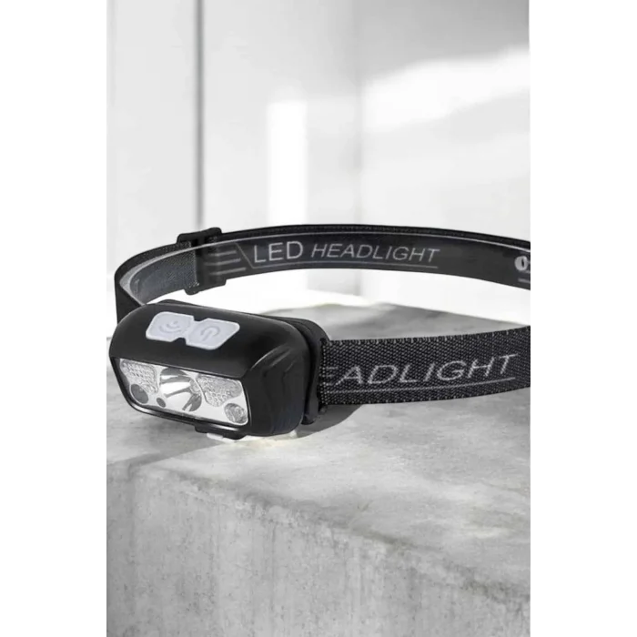 BUĞZ Kafa Lambası Kamp Lambası Sensörlü Şarjlı Ayarlanabilir - BUĞZ