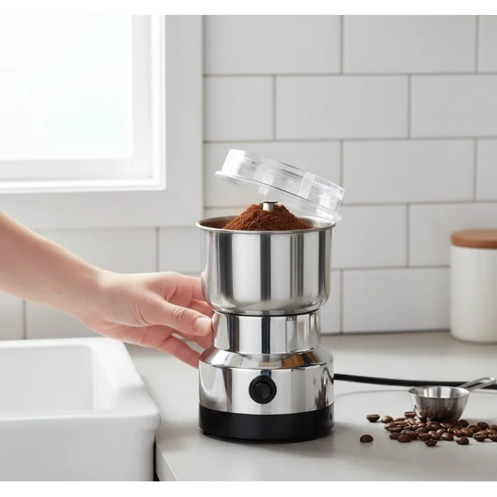 BUĞZ Kahve ve Baharat Öğütücü Ayarlanabilir Öğütme Kapasiteli