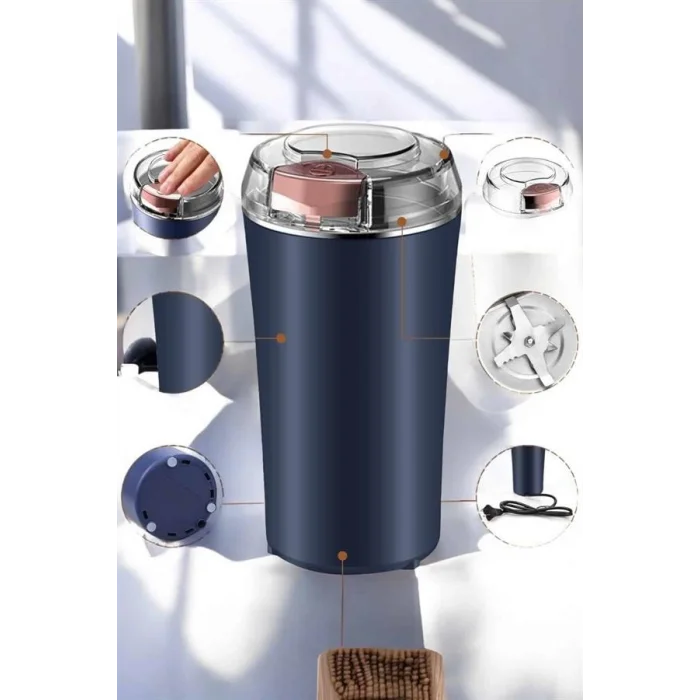 BUĞZ Kahve Ve Baharat Öğütücü Dayanıklı Paslanmaz Çelik Kolay Kullanım - Lisinya