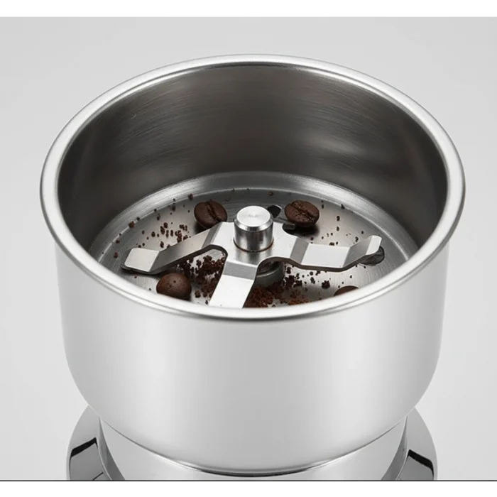 BUĞZ Kahve ve Baharat Öğütücü Makine Paslanmaz Çelik Kompakt Tasarım