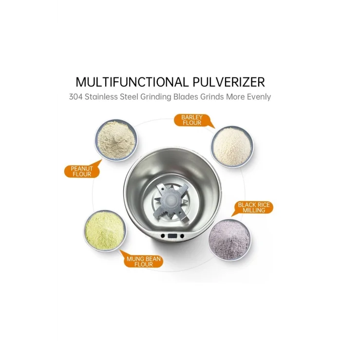 BUĞZ Kahve ve Baharat Öğütücü Paslanmaz Çelik Kahve Değirmeni Yedek Bıçak Hediyeli ( BUĞZ )