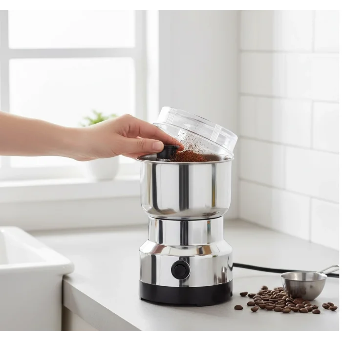 BUĞZ Kahve ve Baharat Öğütücü Paslanmaz Çelik Yüksek Kapasiteli