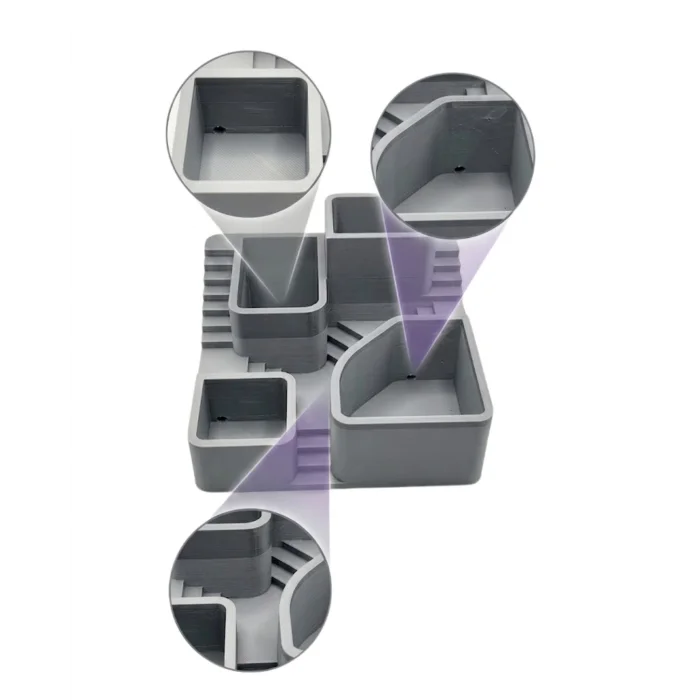 BUĞZ KAKTÜS SAKSI SETİ GRİ - BUĞZ