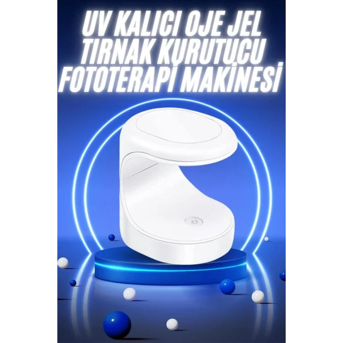 BUĞZ Kalıcı Oje Protez Tırnak Uv Led Kuturucu Oje Jel Tırnak Kurutucu - BUĞZ