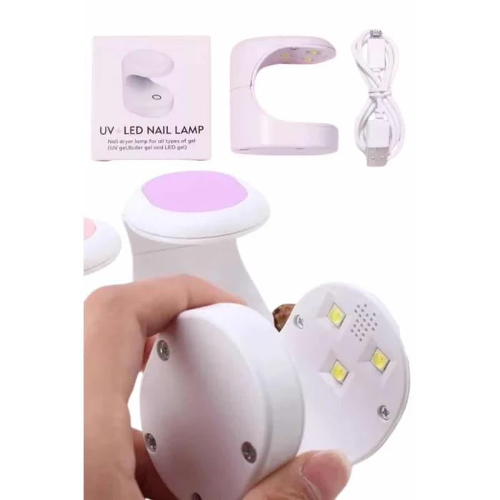 BUĞZ Kalıcı Oje Protez Tırnak Uv Led Kuturucu Oje Jel Tırnak Kurutucu - BUĞZ