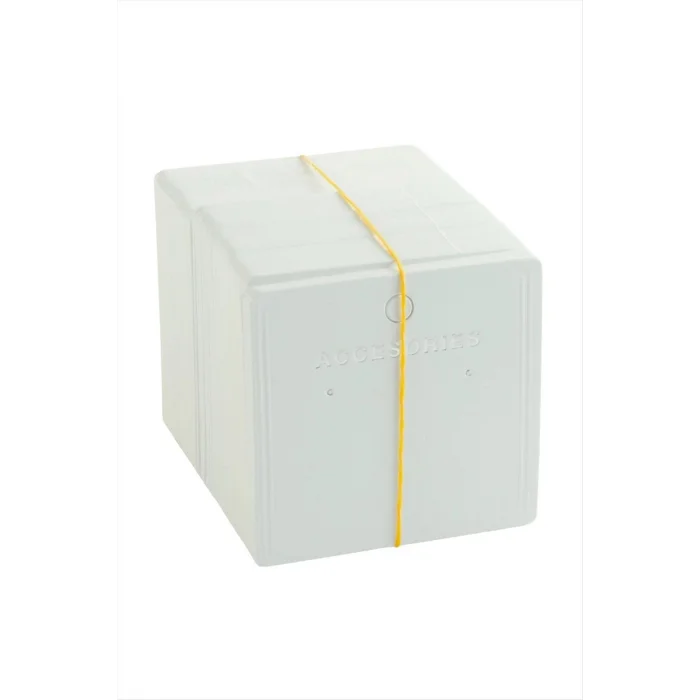 BUĞZ 7x7 cm Küpe Kartı 100 Adet Balya Paket Takı Sergileme Kartonu Perakende Toptan BX-313748