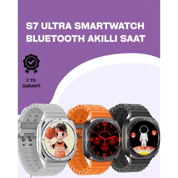  Kalori ve Nabız Ölçen Akıllı Saat | Sağlık Takip Fonksiyonlu | Silikon Kordon