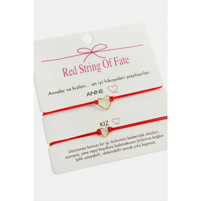 BUĞZ Kalp İp Bileklik
