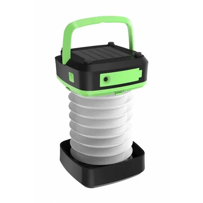 BUĞZ Kamp Feneri Lambası Solar Güneş Enerji Portatif Işıldak Şarjlı