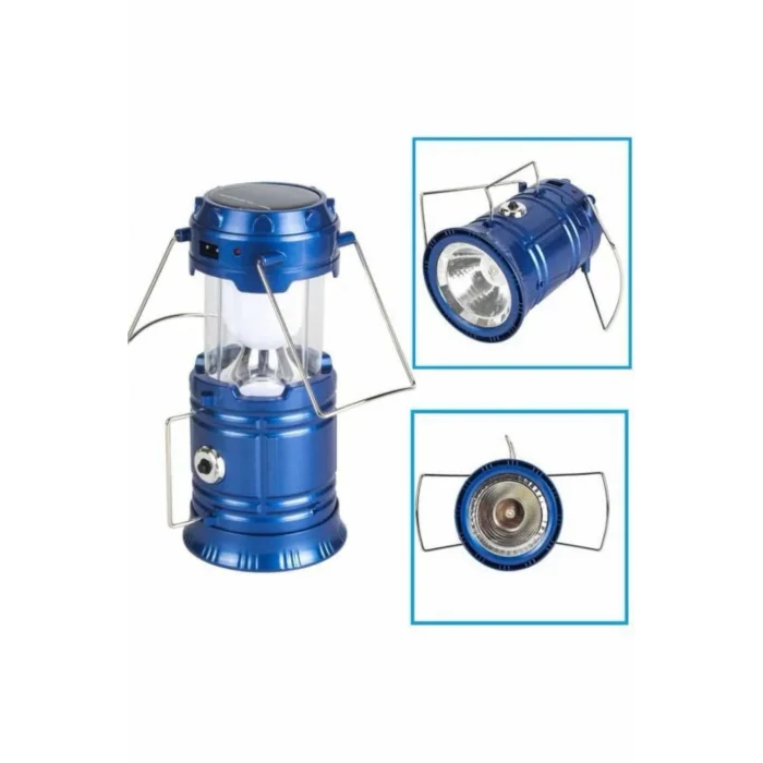  Kamp Lambası Güneş Enerjili Led Lamba Işıldak Şarjlı Powerbank Özellikli