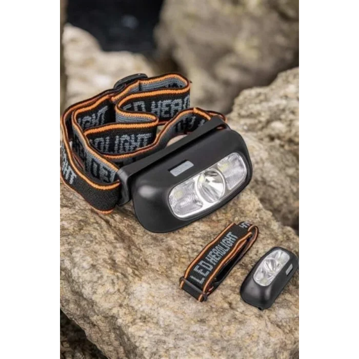 BUĞZ Kamp Lambası Led Işık Kafa Lambası Balıkçı Lambası Ayarlanabilir