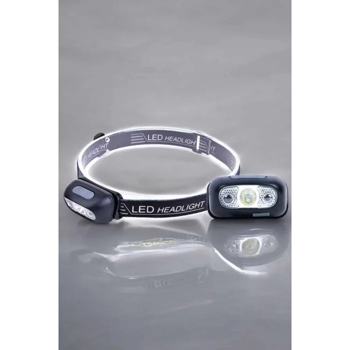 BUĞZ Kamp Lambası Led Işık Kafa Lambası Balıkçı Lambası Ayarlanabilir - BUĞZ