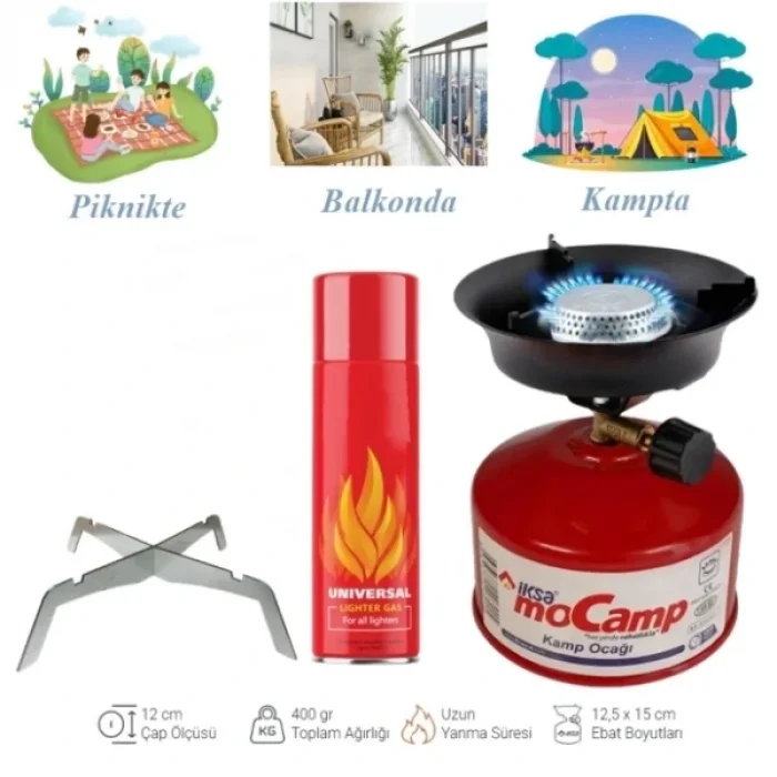 BUĞZ Kamp Ocağı Seti