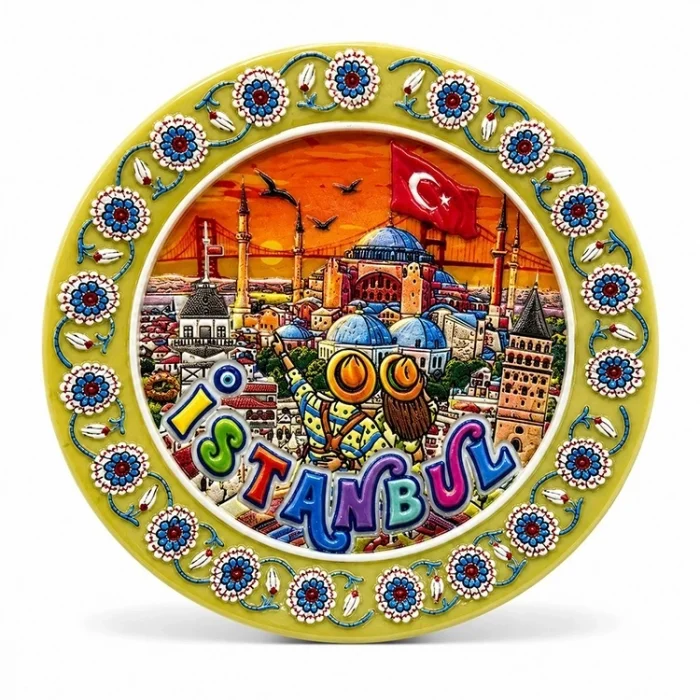 BUĞZ Kapadokya Temalı Seramik Magnet Alk5860