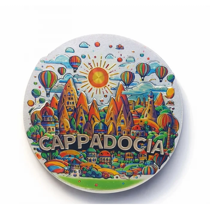 BUĞZ Kapadokya Temalı Silikon Buzdolabı Magneti Model 3