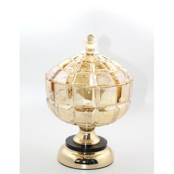 BUĞZ Kapaklı Cam Şekerlik Model 2