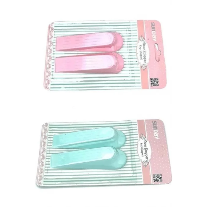 BUĞZ Kapı Rampası Stoperi Kapı Altı Tutucu Kapı Durdurucu (2 Adet) - Stokta Olan Renk Gönderilir