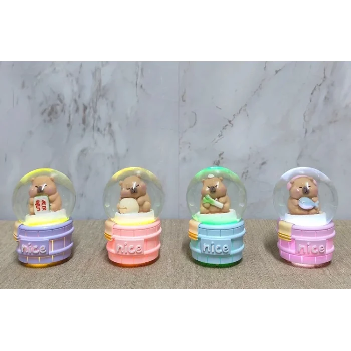 BUĞZ Kapibara Tasarımlı Işıklı Kar Küresi Alk5022