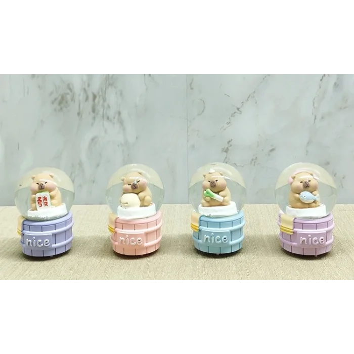 BUĞZ Kapibara Tasarımlı Işıklı Kar Küresi Alk5022