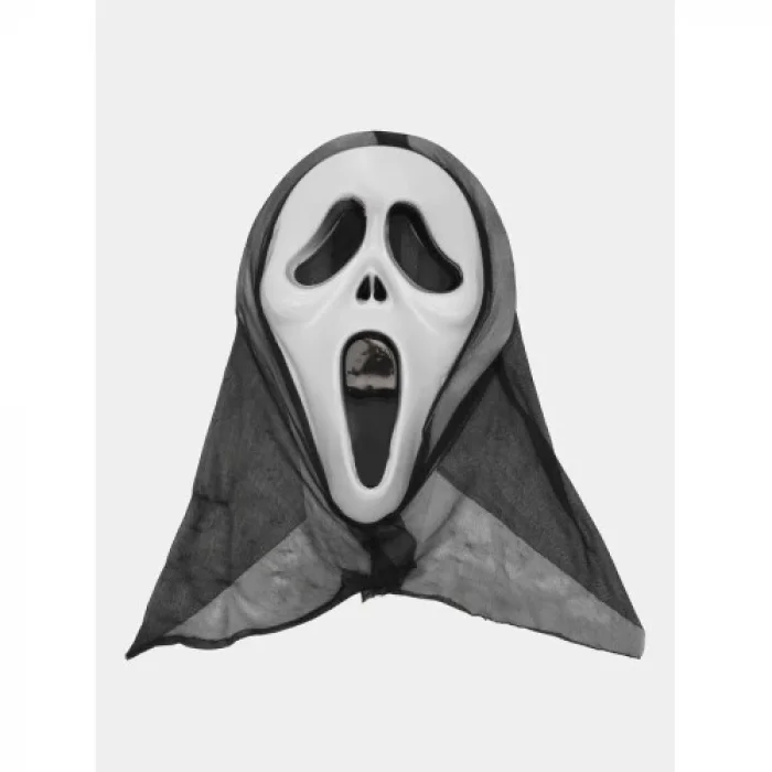 BUĞZ Kapşonlu Çığlık Maskesi Scream Maskesi 33x21 cm