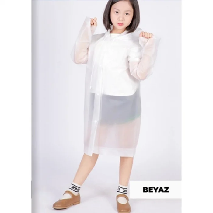 BUĞZ Kapüşonlu Çocuk Yağmurluk