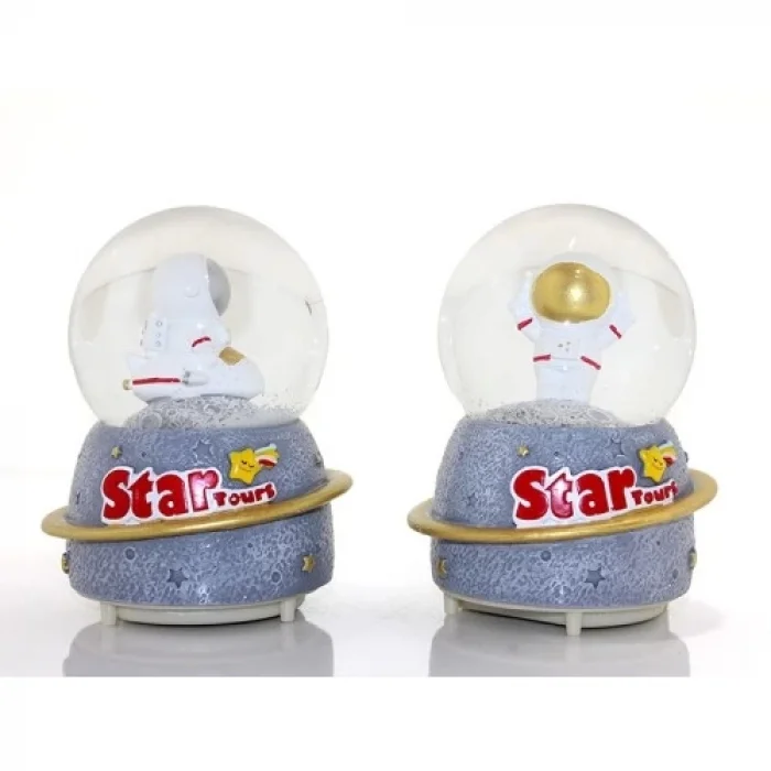  Kar Küresi Işıklı Müzikli 13 Cm