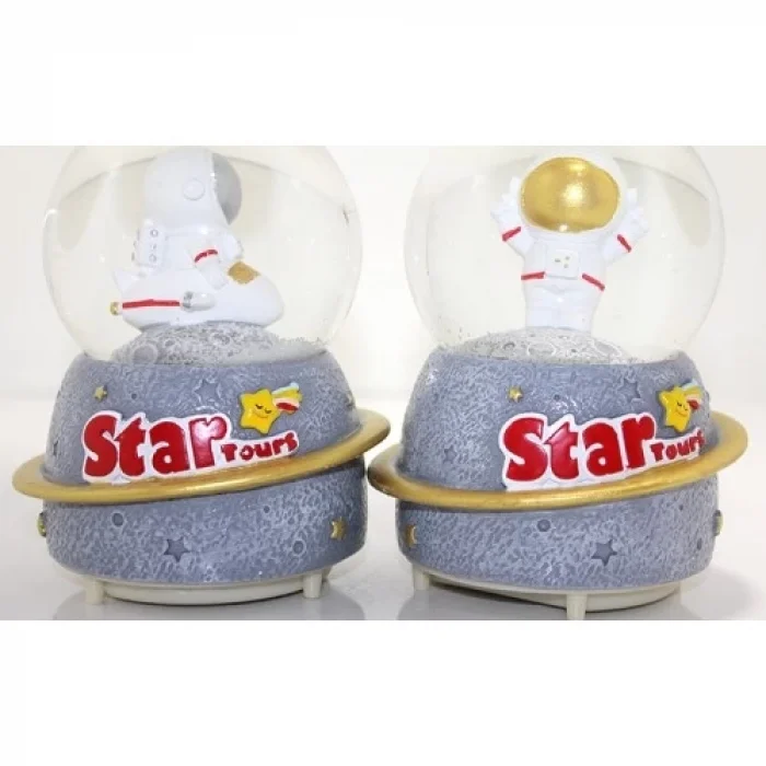  Kar Küresi Işıklı Müzikli 13 Cm