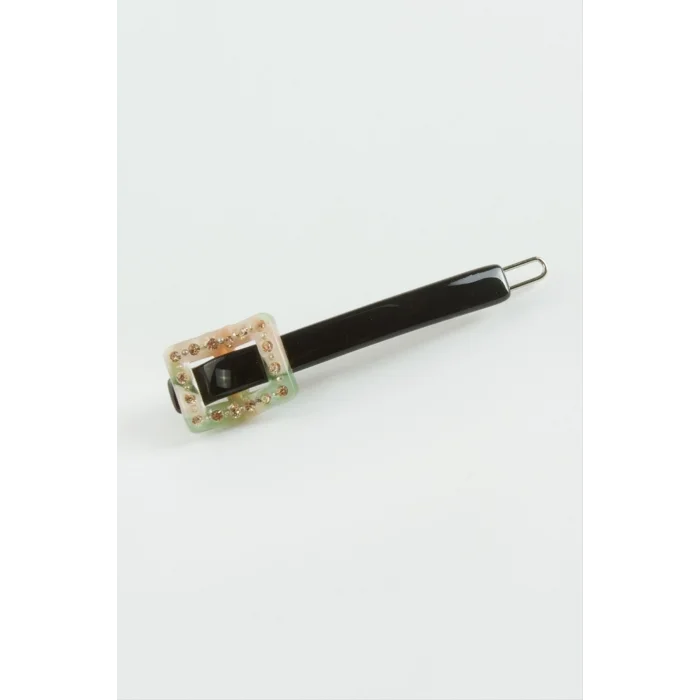 BUĞZ Kare Taşlı Pens Toka