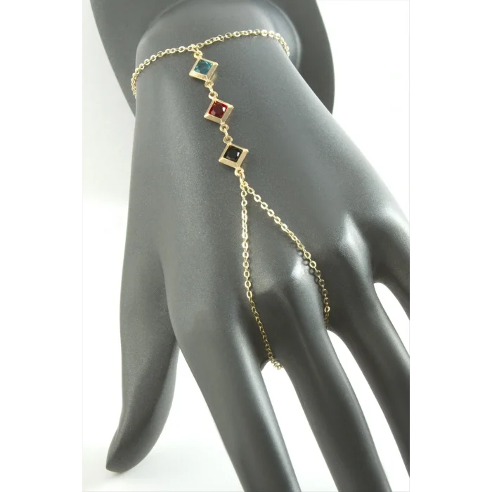 BUĞZ Kare Taşlı Şahmeran