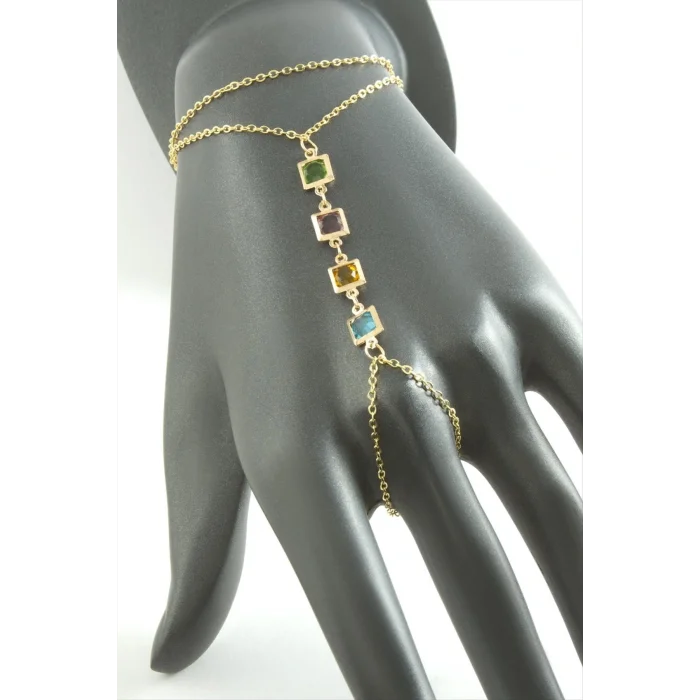 BUĞZ Kare Taşlı Şahmeran