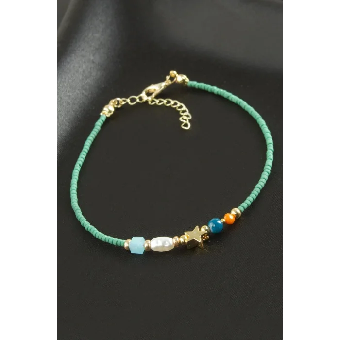 BUĞZ Karışık Miyoki Boncuk Bileklik