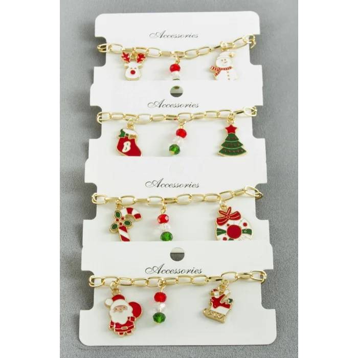 BUĞZ Karışık Zincir Yılbaşı Bilekliği