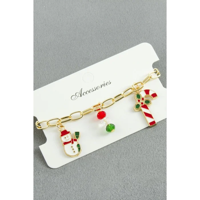 BUĞZ Karışık Zincir Yılbaşı Bilekliği