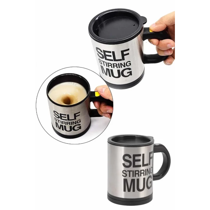  Karıştırıcı Özellikli Mikser Kupa Bardak Kompakt Taşınabilir Mug