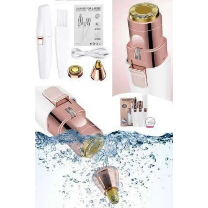  Kaş Burun Ve Yüz Epilasyon Aleti Kablosuz Şarjlı Kökten Alan Epilasyon Aleti