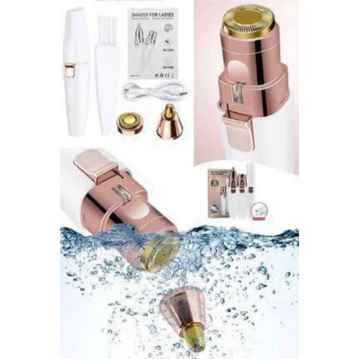 BUĞZ Kaş Burun Ve Yüz Epilasyon Aleti Kablosuz Şarjlı Kökten Alan Epilasyon Aleti - BUĞZ