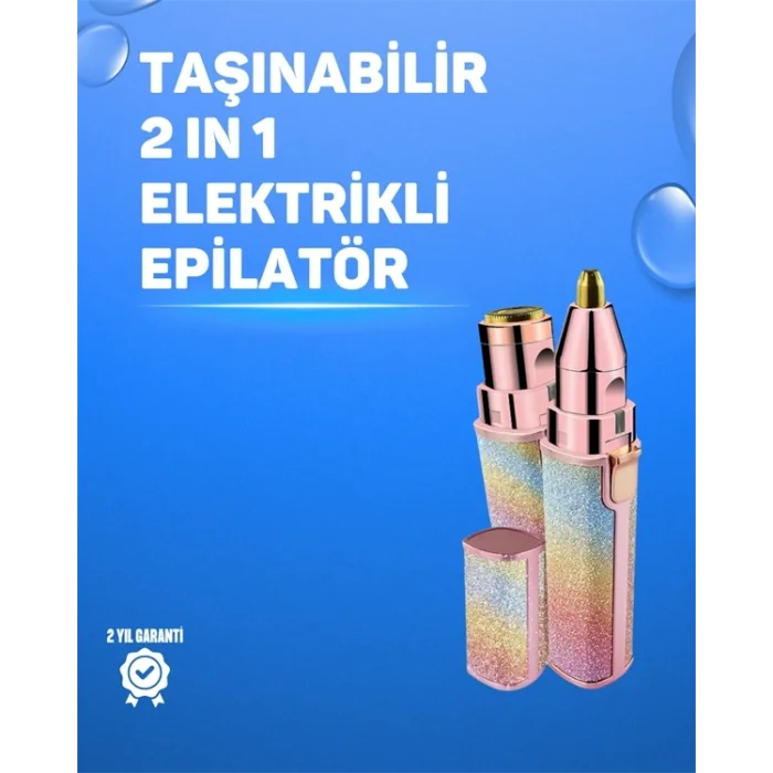  Kaş ve Yüz Epilation Aleti – Kolay Kullanımlı, Portatif Shaver USB Şarjlı