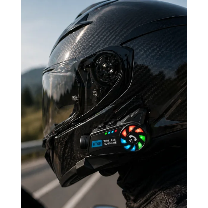 BUĞZ Kask Kamerası Bluetooth Bağlantılı 1080P Kayıt ve Akıllı Kontrol Sistemi
