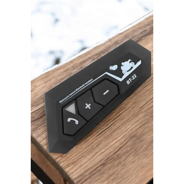  Kask Kulaklık Bluetooth Motosiklet Kulaklık Intercom Su Geçirmez